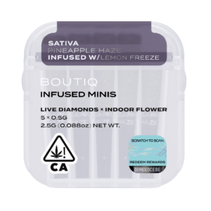 Boutiq Infused Minis Pre Rolls Pineapple Haze x Lemon Freeze